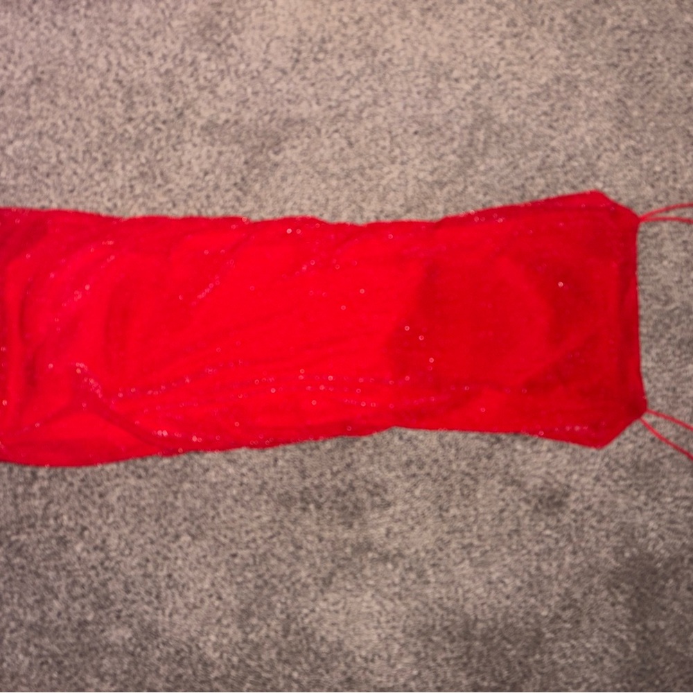 Red glittery hoco Dress